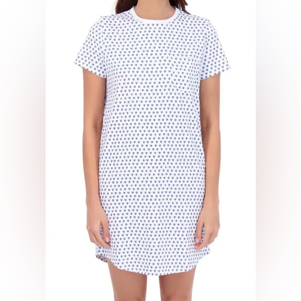 Roller Rabbit Hearts T-Shirt sleep dress NWT size small